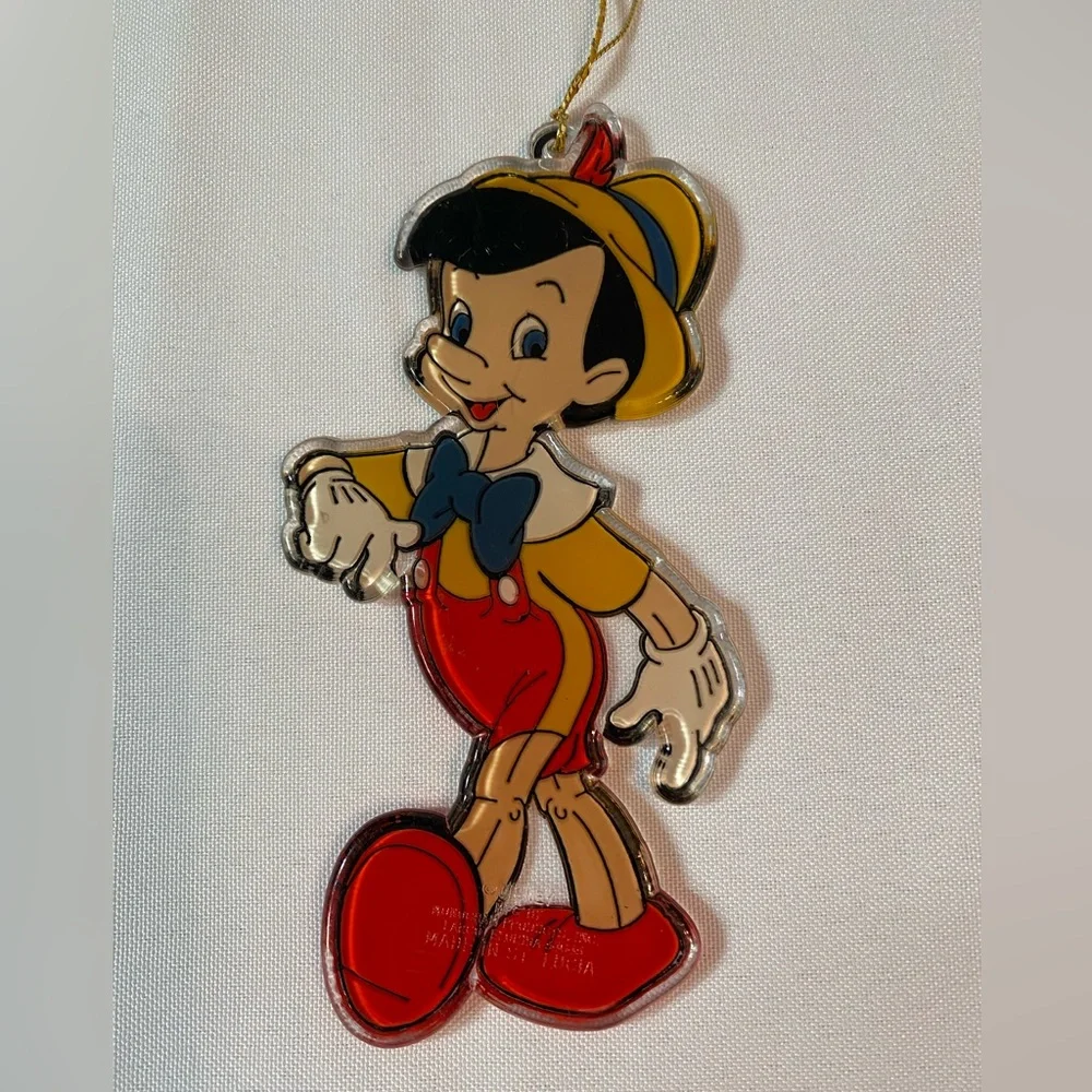 Walt Disney: Pinocchio plastic Christmas ornament